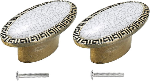 YHBZ 2X Furniture Drawer Pulls,Wardrobe Door Handles,56mm/2.2inCabinet Knobs,Zinc Alloy Pull Knobs,for Kitchen,Shoe Cabinets,Bedside