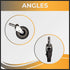 5 inch Set 1 Caster Wheel - Heavy Duty Swivel Caster - Thermoplastic Rubber - Strong and Secure Fit - Industrial Wheel