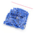 Baomain 0.11" Female & Male Spade Connectors - 16-14 AWG Fully Insulated Crimp Terminals Quick Disconnect Electrical