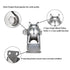 Cable Pulley Wheel Stainless Steel, Duplex Bearings, 2 Pack Rope Pulley for Gym Equipment