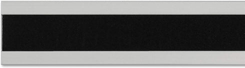 Alumicolor 24IN Aluminum Non-Slip Desk Ruler - Blue Color
