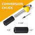 2PCS Roundover Edging Router Bit Set, 1/4-Inch Shank Round Nose Cutter Tools, 1/8" Radius
