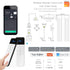 12 4-Way Wireless Zigbee Smart Button, Scene Controller, Remote Control Button Switch for Smart Home Devices