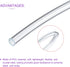 DMiotech 5mm ID 8mm OD Clear PVC Tube - Flexible Transparent Hose for Garden Water, Air, Oil Tube, 2.5m Length