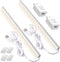 DWEPTU 2Pack LED Under Cabinet Light LED Light Bar with USB Powered