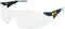 Caterpillar Dozer Safety Glasses, Clear, Black