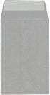 LUXPaper #4 Coin Envelopes | 3'' x 4 1/2'' | Silver Metallic | 80lb. Text | 50 Quantity