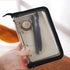 Standard 6-Ring Glitter Zipper Soft PVC Notebook Cover for A6 Ring-Bound Planner (Inner Paper Not Included)
