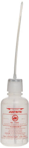 Justrite 14009 Dispensing Bottle, 16 oz, 3.0" x 7.50" Size