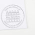 Hybrid Outline Crayons Customized Teacher Library Seal - Teacher Gift Stamp for Personalized Book Stamping