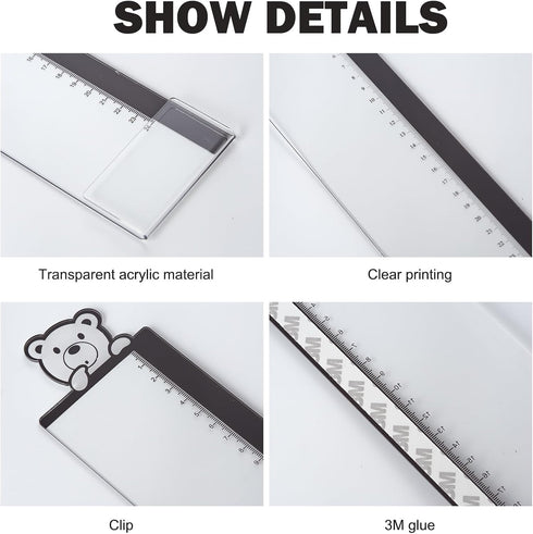 Office Desk Accessories 2pcs Multifunction Computer Monitor Memo Board - Sticky Note Holder for Home Decor