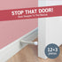 Jack N’ Drill Spring Door Stopper, 50 Pack Flexible Heavy Duty Door Stop for Home and Office