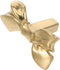 Gatuida Brass Decorative Bow Knobs for Cabinets Adorable Hardware Handles for Wardrobes