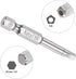 H4 Pentagon Screwdriver Bit, 1/4" Hex Shank, 2" Length Magnetic Security Power Tool