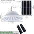 Night,96Leds 2 Remotes,IP65 HULPPRE Solar Shed Light-Daytime or Brighter White Solar Light Indoor&Outdoor