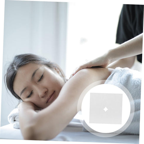 LIFKOME 500sheets Disposable Massage Face Covers Non-woven Headrest Covers for Spa Beauty Salons and Massage Tables