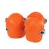15-431 Ultraflex Non-Skid Premium Protective Gear, Flexible Design Plastic Kneepad, Orange