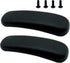 Office Chair Arm Replacement Pads (Set of 2), Oval Shaped Arm Rest for Desk Chair with Mounting Hole Patterns