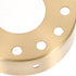 Angoily Copper Bracket Lampshade Cover Ring for Reverse Glass Fixtures Light Fixture Collar Ring for Easy Installation