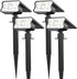 HGGH Solar Lights Outdoor Waterproof IP67, 60 LED 3 Lighting Modes Solar