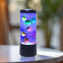 Bubble Fish Lamp Electric Fish Tank Table Lamp Fake Aquarium with Color LED Changing Light Gift for Kids Men Women Home