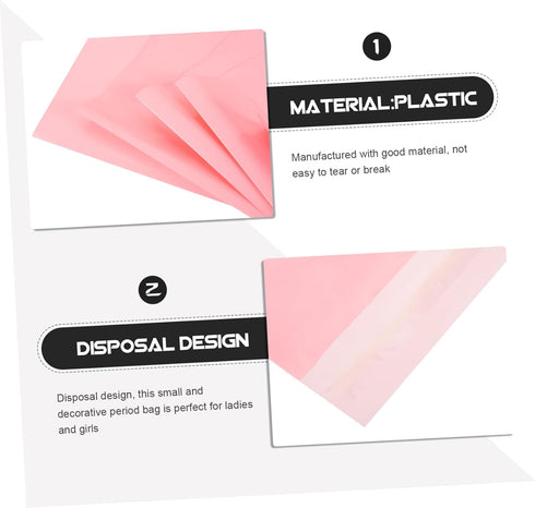 200pcs SHERCHPRY Napkin Disposal Bags Feminine Waste Bags for Menstrual Pads Travel Essentials for Women Odor-blocking