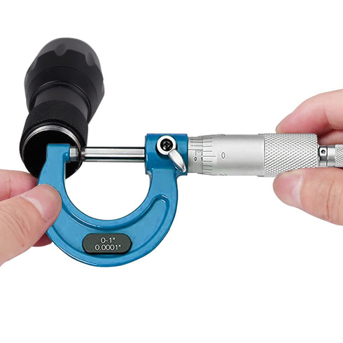 Outside Micrometer Set - HDLNKAK 0-3" Machinist Micrometer, 3 Pcs with 0.0001" Graduation and Case
