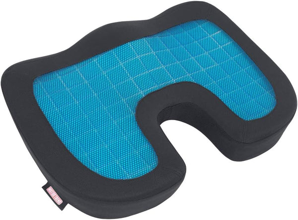 Motor Trend Cooling Car Seat Cushion with Memory Foam, Made with Orthopedic