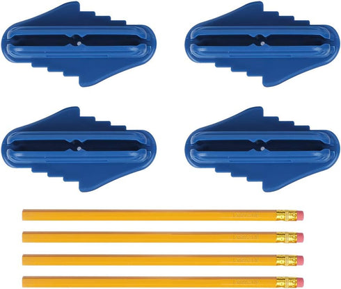 Jeanoko 4pcs Center Finder Tool, Practical Woodworking Center Line Scriber Gauge, Multifunctional Marking Tools