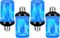 Y-STOP 4 Pack LED Flame Light Bulb, E26 Base Flickering Light Bulbs with 4 Modes for Halloween, Christmas, Home Decor