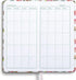 UtyTrees Pocket Planner, Undated Weekly Monthly Planner, 3.7“ x 7.3” Small Size for Girls - Hardcover