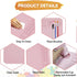 Silicone Painting Mat, 20"x 16" with Cup, Kids Art Mat for Resin, DIY, Drawing, Paint, Clay, Playdoh (Pink)