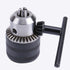 Yakamoz 1.5-13mm Key Drill Chuck - Air Impact Wrench Converter Tool with 1/2 Inch Socket Adapter