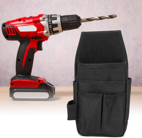 Tool Belt, Utility Pouch, Durable Canvas Construction, Multifunctional Electric Drill Tool Bag Waist Pocket Storage