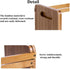 Rack,Countertop Bamboo Desktop Bookshelf Adjustable Storage Organizer Display Shelf Platforms, Book Stands Shelves