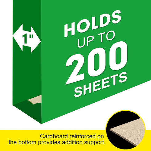 HERKKA Extra Capacity Hanging File Folders, 60 Pack, Reinforced Letter Size, 1 Inch Expansion for Bulky Files, 12