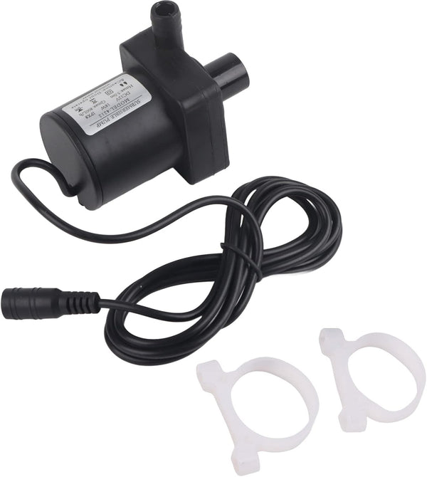 DC 12V Brushless Centrifugal Water Pump, Submersible Sump Pump Circulation Pump, 18W 700L/h