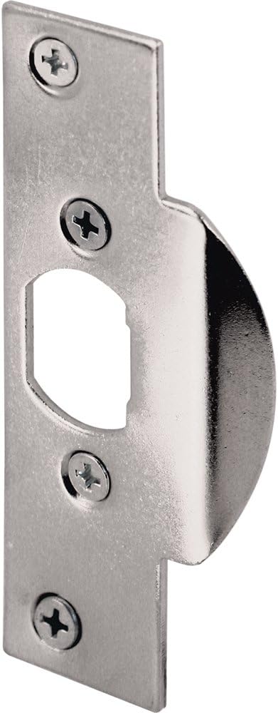 Prime-Line U 9474 Security Latch Strike, 1-1/8 In. x 4-1/4 In., Stamped