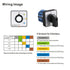 Baomain Cam Changeover Switch, AC 660V 20A, 8 Terminals, 5 Position Rotary Select Switch