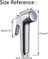 LikeHome 2 Pieces Bidet Sprayer Head Replacement for Toilet Cloth Diaper Shattaf Hand held Bidet Rinse Spray Head