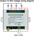 fushionsea 12V 24V 36V 10A 4CH 433Mhz 600ft Remote Control Switch DC Long Range Wireless Relay Switch for Garage Door