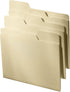 Tab File Folders Letter Size Third Cut, 9 Folders per Pack, Manila for College Students (FT07057)