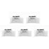 Plymor 2" x 3" Zipper Reclosable Plastic Bags, Pack of 500, 2 Mil
