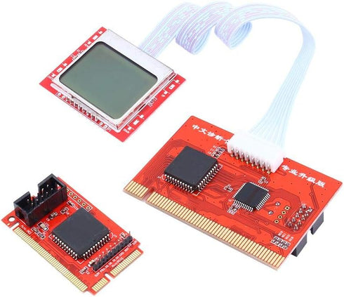 POCREATION PCI Motherboard Diagnostic Tester - Real-Time Analysis