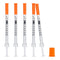 Maydeyy 100 Pack 31G-1/4"(6mm) 0.5cc Lab Supplies Disposable Liquid Measurement Tool, Individually Wrapped