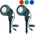 Spotlight Outdoor 120V Plug-in, 2700K Warm White LED Landscape Spot Lights with
