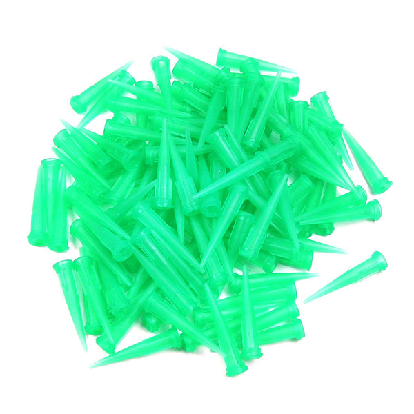 Auniwaig 250PCS 18Ga Plastic Tapered Pinhead Blunt End Adhesive Dispenser Tip for Oil or Glue