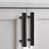 GUUDDAY Drawer Pulls Aluminum Alloy Dressers Knob Cupboard Handle Square Furniture Handle Simple Bedside Cabinet Pull