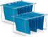 Blue Summit Supplies Hanging File Bars, 2 Pack, Letter Size, Steel Metal File Cabinet Bars for Hanging Files