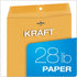 Quality Park 9 x 12 Clasp Envelopes, 100 per Box, 28 lb Brown Kraft, Great for Filing, Storing or Mailing Documents